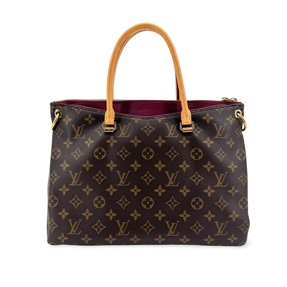 Louis Vuitton Pallas Shopper Monogram Canvas and Calfskin